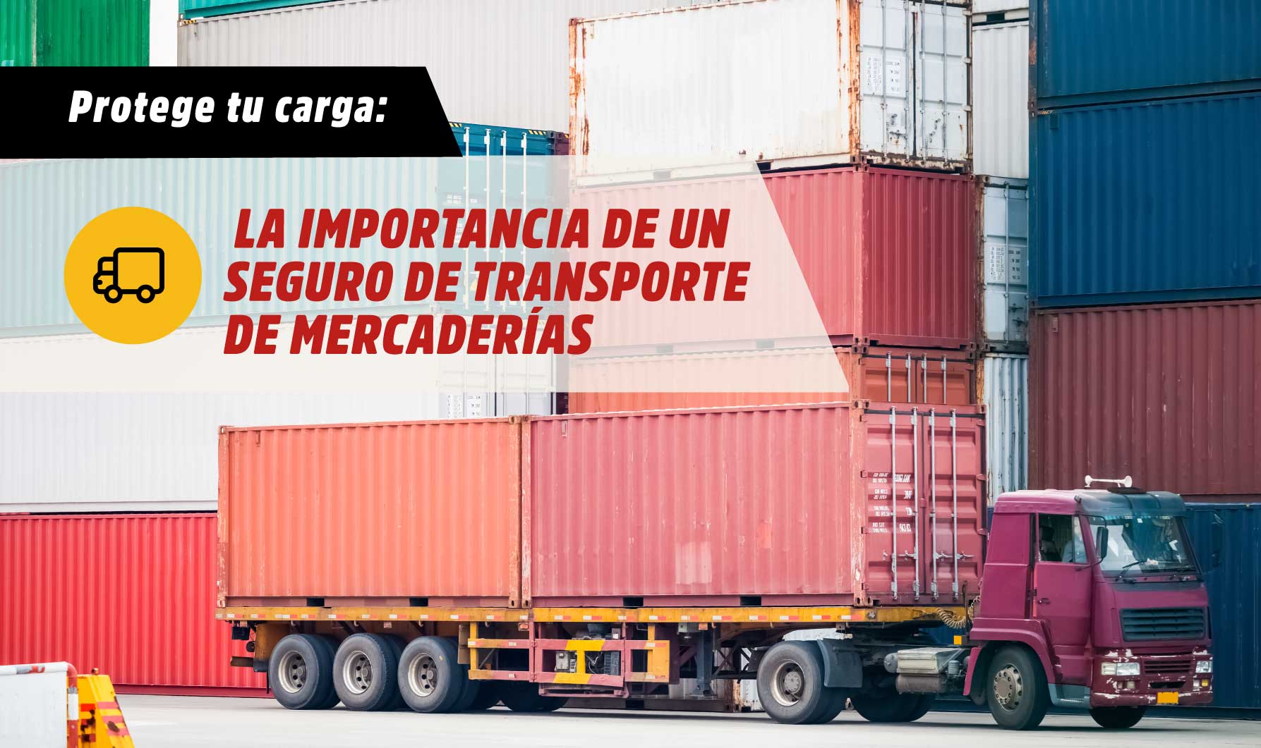 seguro de transporte de mercadería