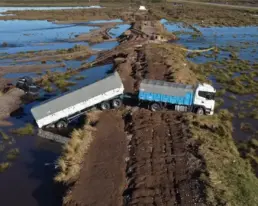 18/03/2025 Bahía Blanca: Estado de las rutas